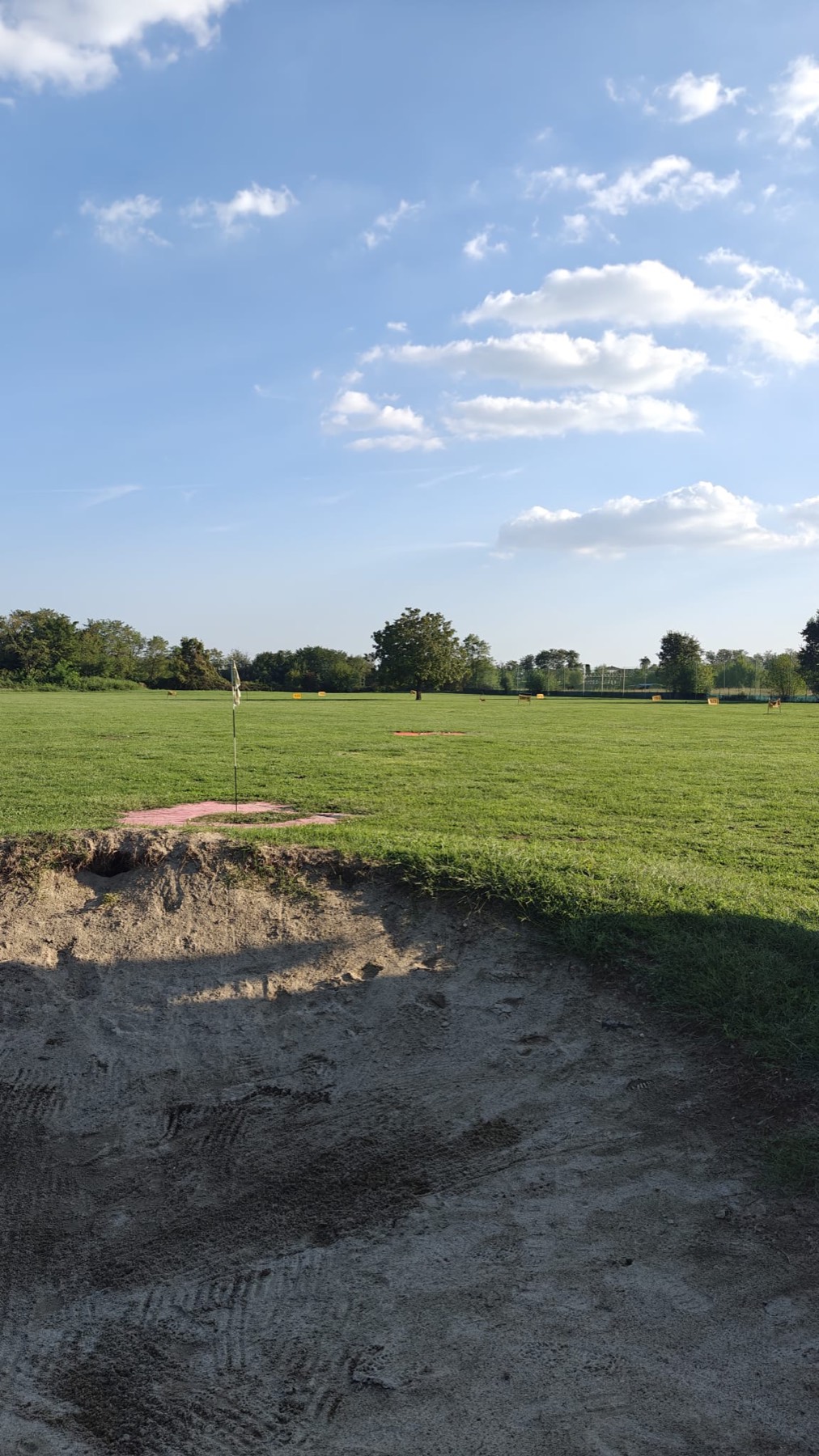 Il bunker di una delle buche corte